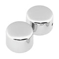 Bikers Choice 08-Up Big Twin Chrome Axle Cap Set Front