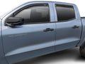 AVS 2023 Chevrolet Colorado / GMC Canyon Ventvisor Outside Mount Window Deflectors 4pc - Smoke