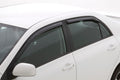 AVS 09-13 Toyota Corolla Ventvisor Outside Mount Window Deflectors 4pc - Smoke