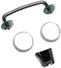 Rugged Ridge 07-12 Jeep Wrangler JK Stainless Steel Windshield Tie Down Kit