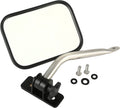 Rugged Ridge 97-18 Jeep Wrangler Stainless Steel Rectangular Quick Release Mirror