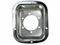 Rugged Ridge 76-95 Jeep CJ / Jeep Wrangler YJ Stainless Steel Fuel Filler Bezel