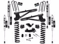 Superlift U-Bolt 4 Pack 5/8x3-5/8x17 Round w/ Hardware