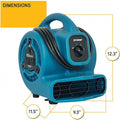 SPEEDDRY FOCUSED AIR FROM THE COMMERCIALGRADE P80A BLUE