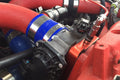 Torque Solution Throttle Body Spacer (Blue) Subaru WRX 2006-2014 / STI 2004-2015