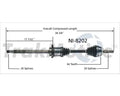 NEW CV AXLE