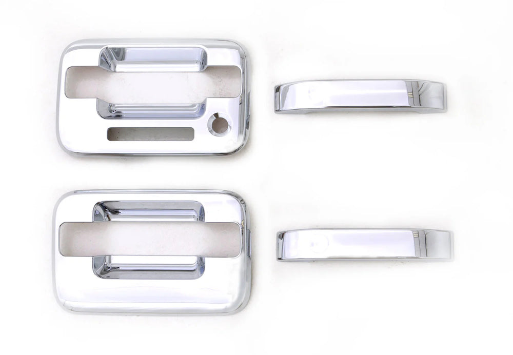 ~(1 lbs. 11X9X1)~ CHROME ACCESSORIES CHROME DOOR HANDLE COVERS-2DR - FORD