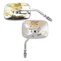 MOTORCYCLE CHROME MIRROR KIT