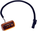 REAR FENDER MARKER LAMP, AMBER