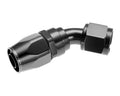 20 AN 45 DEGREE ALUMINUM HOSE ENDBLACK