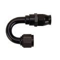Fragola -10AN Real Street x 180 Degree Hose End Black For PTFE Hose