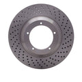 R1 Concepts Brake Rotor - Drilled Fits Porsche 911