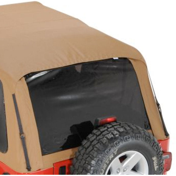 Rampage 97-06 Jeep Wrangler TJ Frameless Trail Top Replacement Rear Tinted Window in Spice