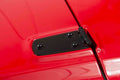 Kentrol 97-06 Jeep Wrangler TJ Hood Hinge Pair - Powdercoat Black