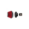 BLOX Racing Shorty Performance 5in Air Filter w/3in Velocity Stack and Coupler Kit