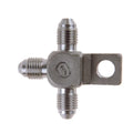 Goodridge T-Piece w/Locating Tab for AN3 Female Fittings