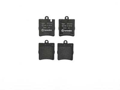 Brembo 02-04 Mercedes-Benz C32 AMG Premium Low-Met OE Equivalent Pad - Rear