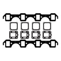 Mar Ford 5.0/5.8L Header Kit