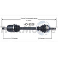 NEW CV AXLE