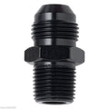 Fragola -20AN x 1in NPT Straight Adapter - Black