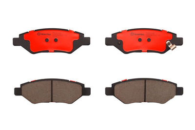 Brembo 08-14 Cadillac CTS/10-16 SRX/10-15 Chevy Camaro Rear Premium NAO Ceramic OE Equivalent Pad
