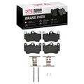 DFC 03-10 Porsche Cayenne Rear 5000 Advanced Ceramic Brake Pads and Hardware Kit