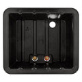 BATTERY BOX DOUBLE SIDEBYSIDE COMPARTMENT VENTED