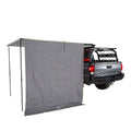 Overland Vehicle Systems HD Nomadic 2.0 - Awning Wall Front Section 6.5 x 6.5 Grey Body Green Trim W Storage Bag