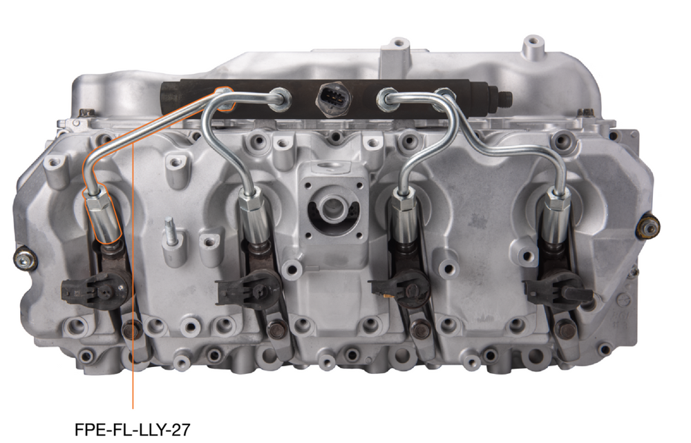 Fleece Performance 04.5-05 GM 2500/3500 Duramax LLY High Pressure Injection Line (No. 2 & 7)