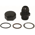 Moroso Positive Seal Vented Fitting -8An Male - Aluminum - Single