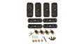 Rhino-Rack 2500 Fitting Kit - Half - 2 Pads/2 Clamps