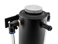 Weapon R Universal Catch Tank 24 fl oz (Stealth Black) Top Outlet Aluminum Coolant Overflow Tank