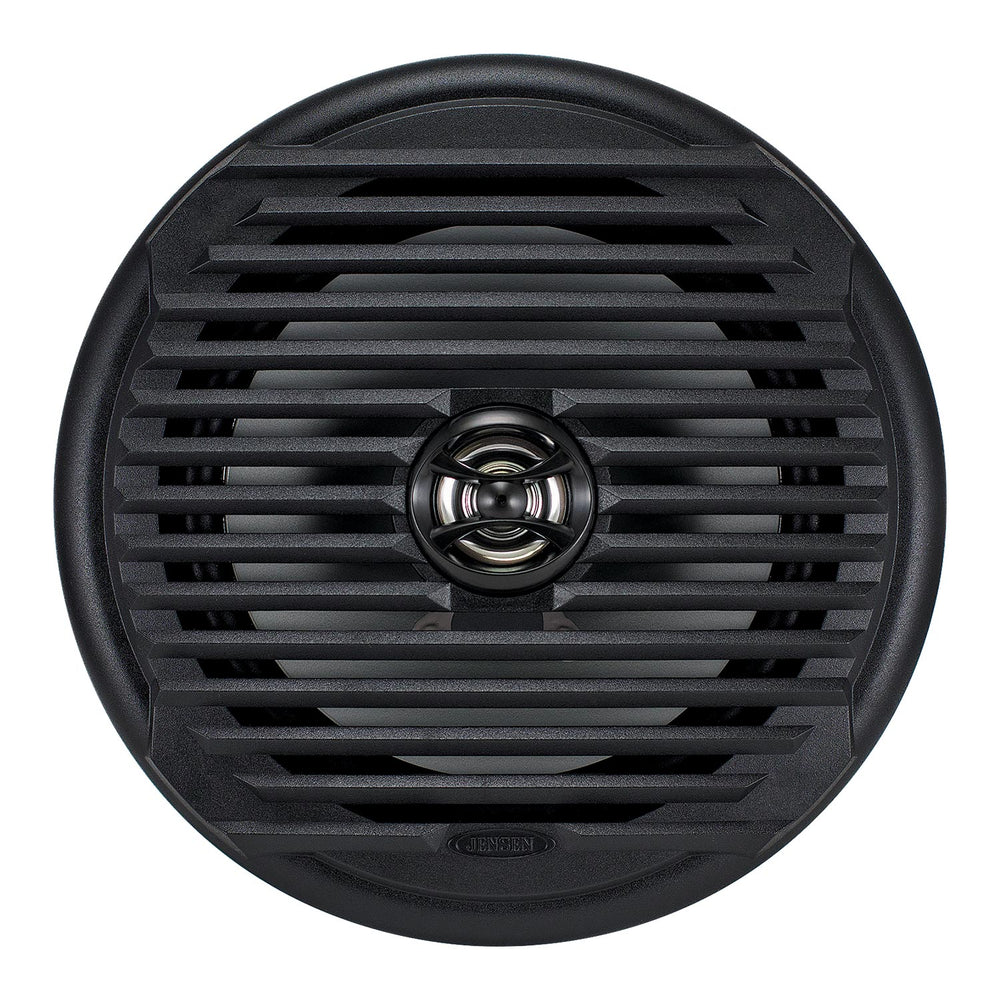 JENSEN 6.5IN COAXIAL MARINE SPEAKERS BLACK PAIR