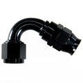 Fragola -10AN Real Street x 120 Degree Hose End Black For PTFE Hose