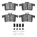 DFC 10-15 Jaguar XFR Rear Euro 5000 Ceramic Brake Pads and Hardware Kit