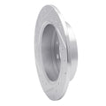 DFC 01-05 Acura EL Rear Right Drilled & Slotted Silver Brake Rotor