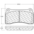 DFC 84-89 Porsche 911 Rear Active Performance Pads and Hardware Kit