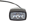 ~(1 lbs. 5X4X3)~ 3 Inch Work Light 10 Watt Flood Quantum Series Quake LED