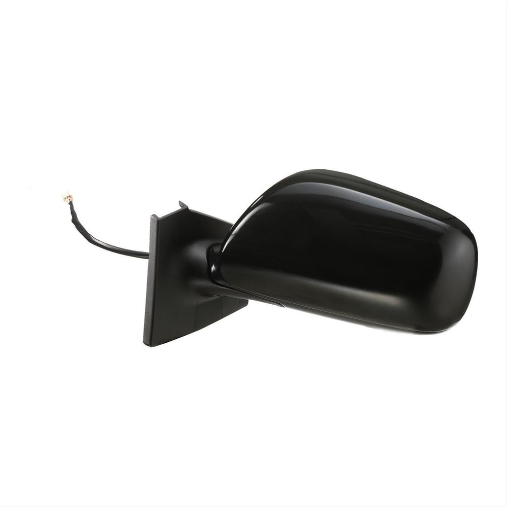 0611 TOYOTA YARIS HATCHBACK LH POWER FOLDAWAY OE MIRROR TEXTURED BLACK PTM COVER