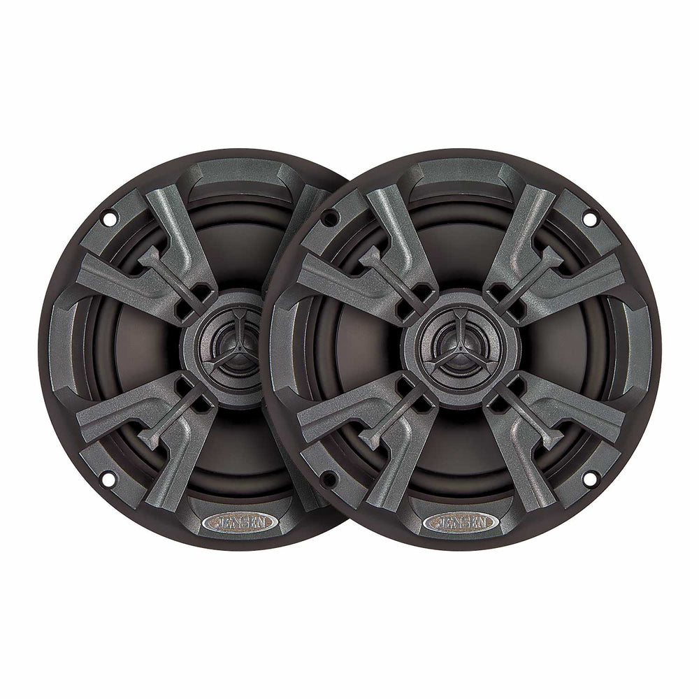 JENSEN 6.5IN COAXIAL MARINE SPEAKERS WHITE PAIR