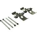 Posi-Quiet 12-13 Audi TT Quattro Semi-Metallic Front Brake Pads w/Shims and Hardware