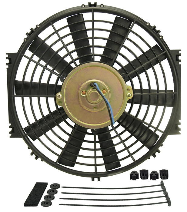 ~(3.3 lbs. 12X12X2)~ 12 in Dyno-Cool Straight Blade Electric Fan