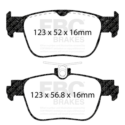 EBC GREENSTUFF PADS