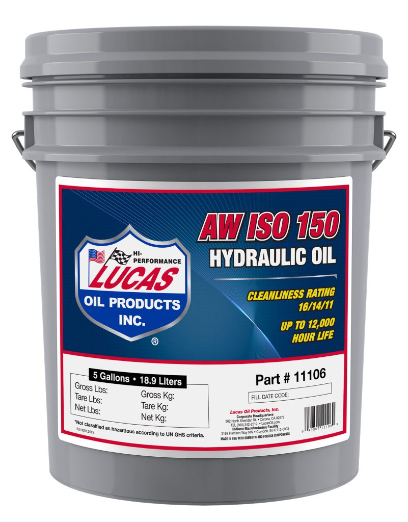 AW ISO 150 HYDRAULIC OIL/1X1/5 GALL