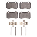 DFC 04-24 Cadillac STS Rear 5000 Advanced Low Metallic Brake Pads and Hardware Kit