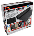 ABSORBENT FLOOR MAT 18FT X 2.4FT CUT TO FIT BLACK
