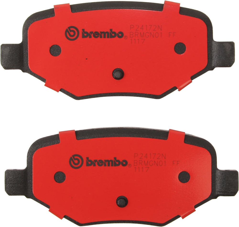 Brembo 11-14 Ford Edge/11-15 Lincoln MKX Premium NAO Ceramic OE Equivalent Pad - Rear
