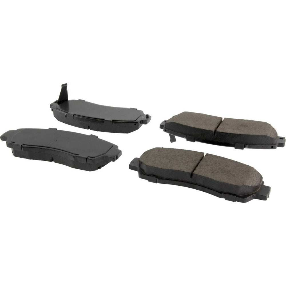 Centric Posi-Quiet Ceramic Brake Pads w/Hardware - Front