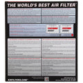 K&N Replacement Unique Panel Air Filter - 2002 Kawasaki KVF650 Prairie 4X4 635 - All