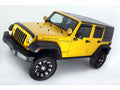 AVS 07-18 Jeep Wrangler Unlimited Ventvisor Outside Mount Window Deflectors 4pc - Smoke